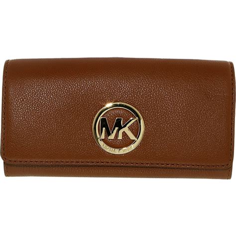 michael kors cross grain leather wallet|leather Michael Kors Wallet women.